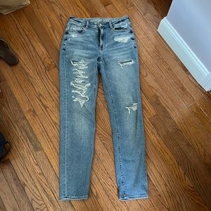 American Eagle ripped jeans